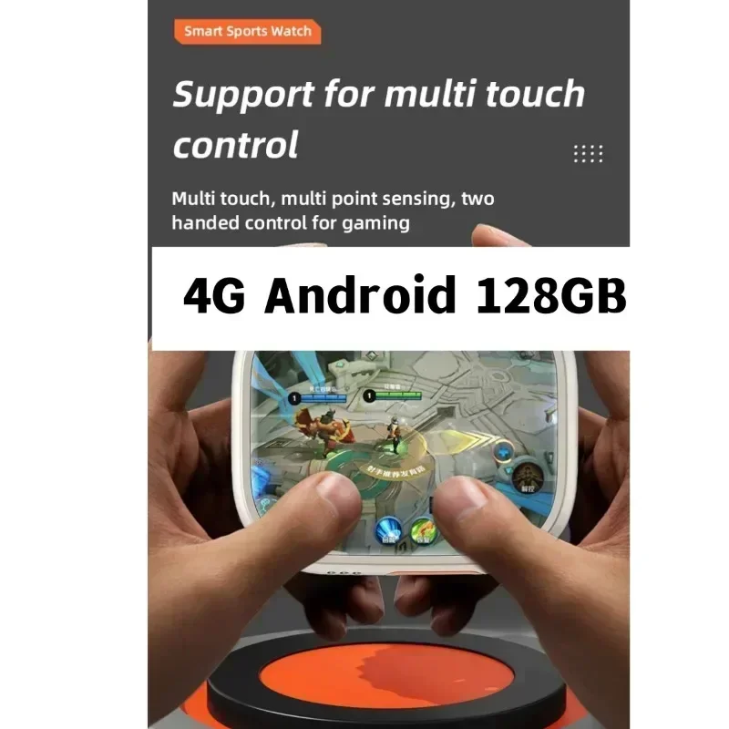CDS9 New Android Smartwatch 4G - Fall Detection Watch ulasan dan harga