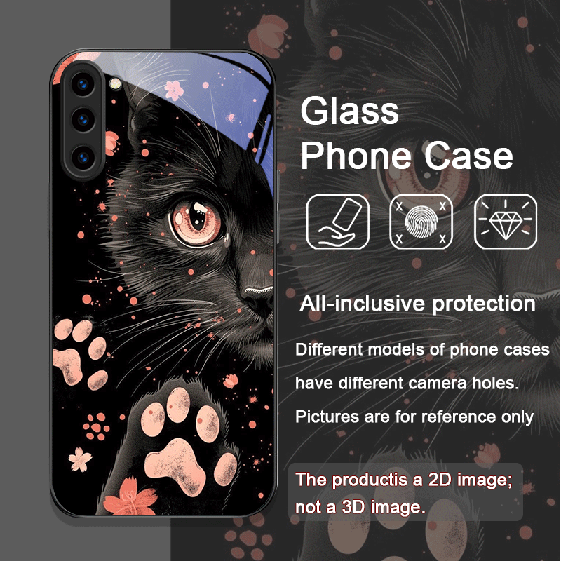 Black Personality Cool Cat Tem - Samsung Galaxy S24 ulasan dan harga