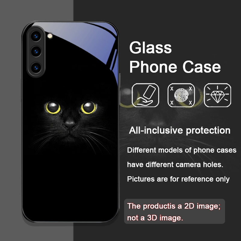 Black Personality Cool Cat Tem - Samsung Galaxy S24 ulasan dan harga
